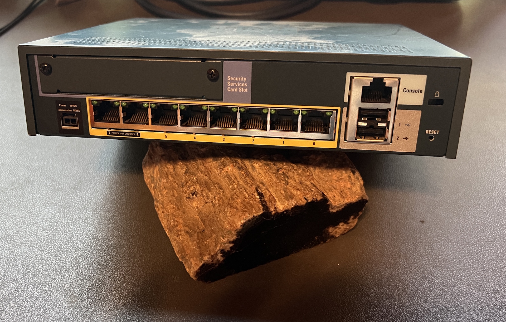 Cisco ASA 5505 Back