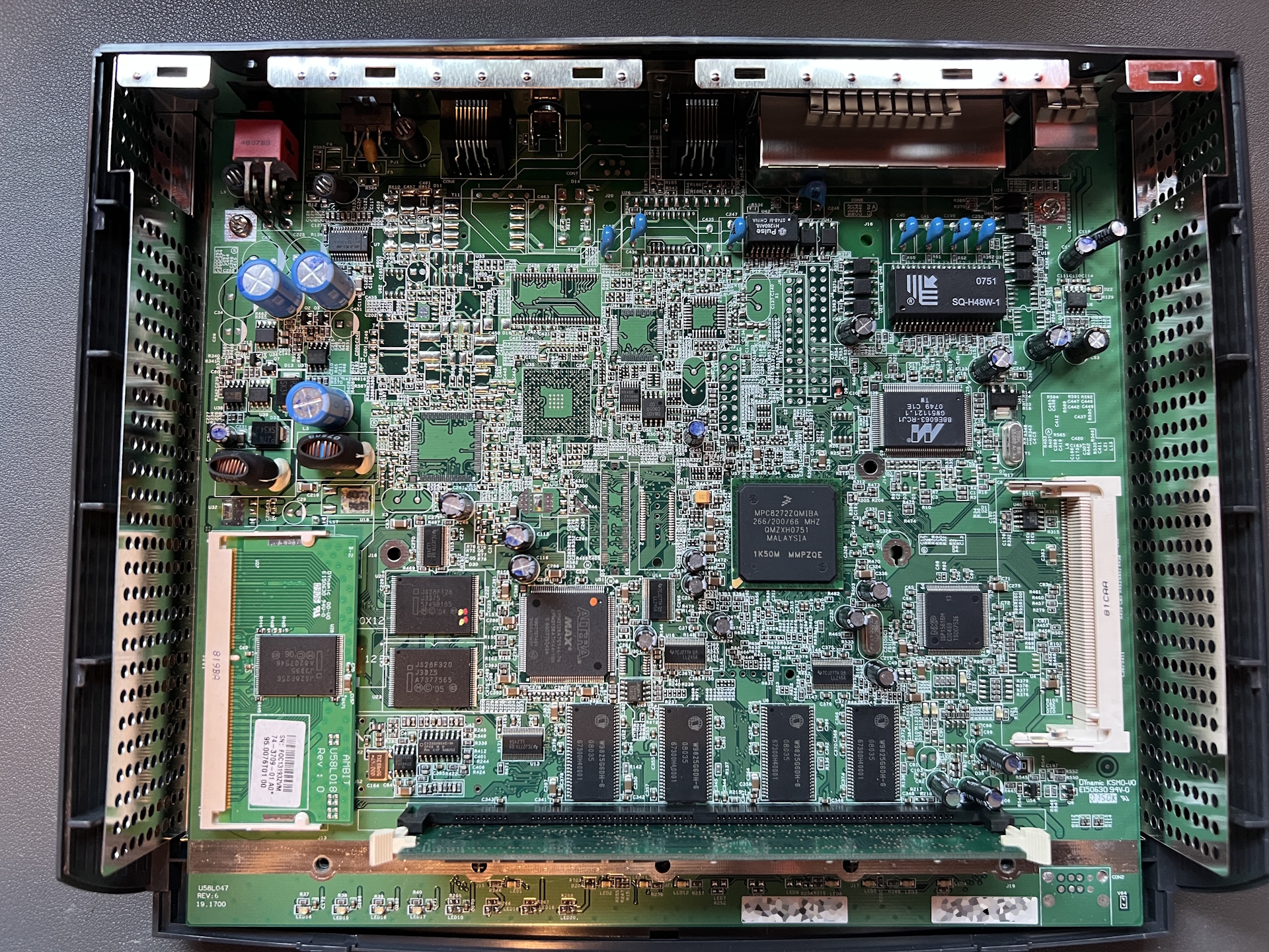 Cisco C871 Inside